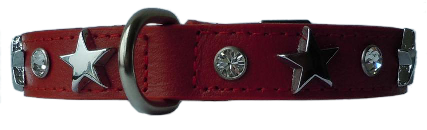 Red Star collar by Cha-Cha Couture