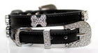 black bone bling collar by Cha-Cha Couture